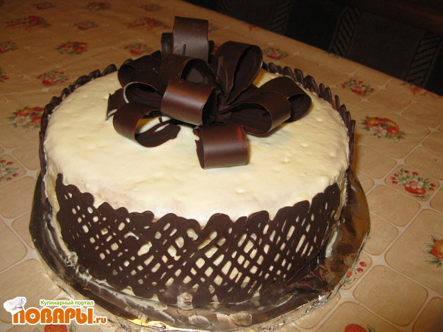Бант из шоколада для торта - 64 фото