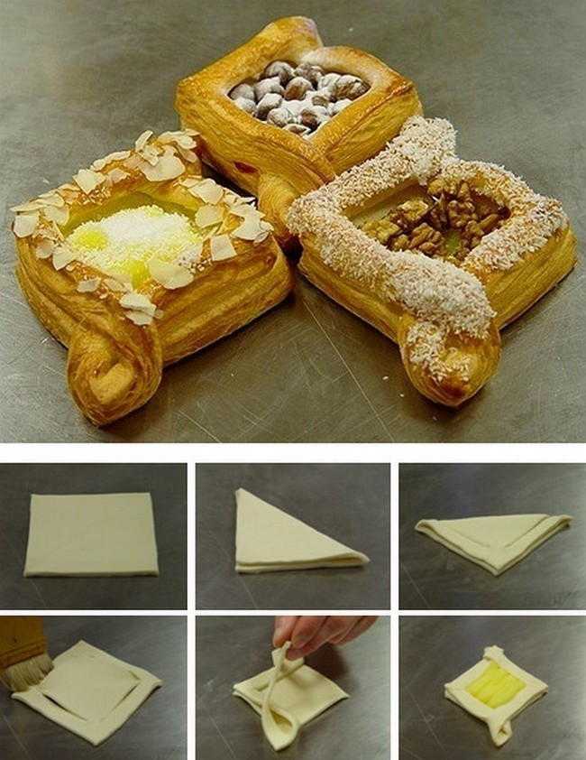 Картофельный пирог из слоеного теста — рецепт с фото и видео